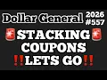 2026 Dollar General Couponing STACKING COUPONS LET S GO MUST WATCH