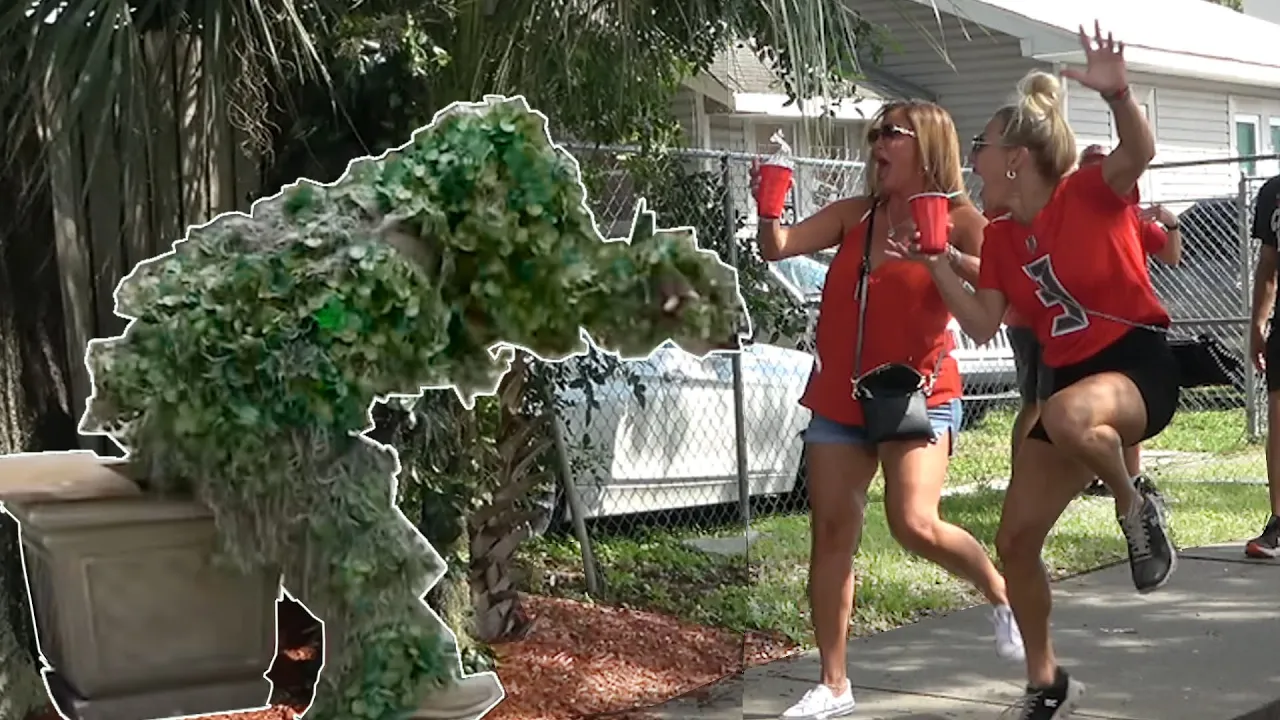 Bushman Prank At Tampa Bay Buccaneers