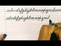 5 Cursive writing Lesson - 5 Joining all the alphabets