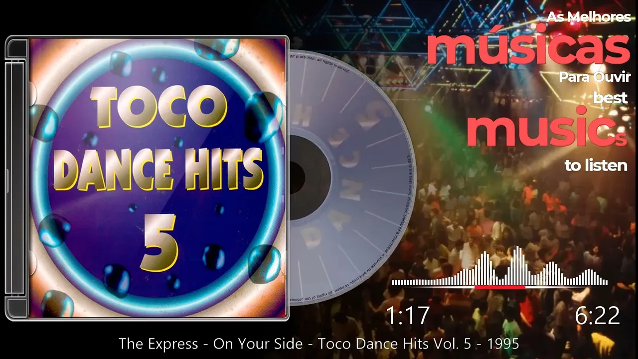 Toco Dance Hits - Volume 5 - 1995  - Full Álbum - CD Completo - Com Arte
