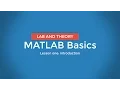 MATLAB Basics - Workspace and Commands