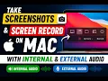 How to Take Screenshots Screen Record on Mac with Internal External