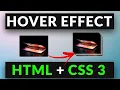 Image Hover Effect Using HTML CSS 3 - Hindi