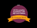 SCCM Installation prep completed with SQL 2016 - Last Part