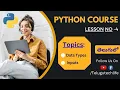 Day4 Python Course Data types type casting dynamic inputs in python in telugu Telugu Tech Life