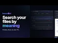 BeaconFind search your files by meaning entirely on your own PC