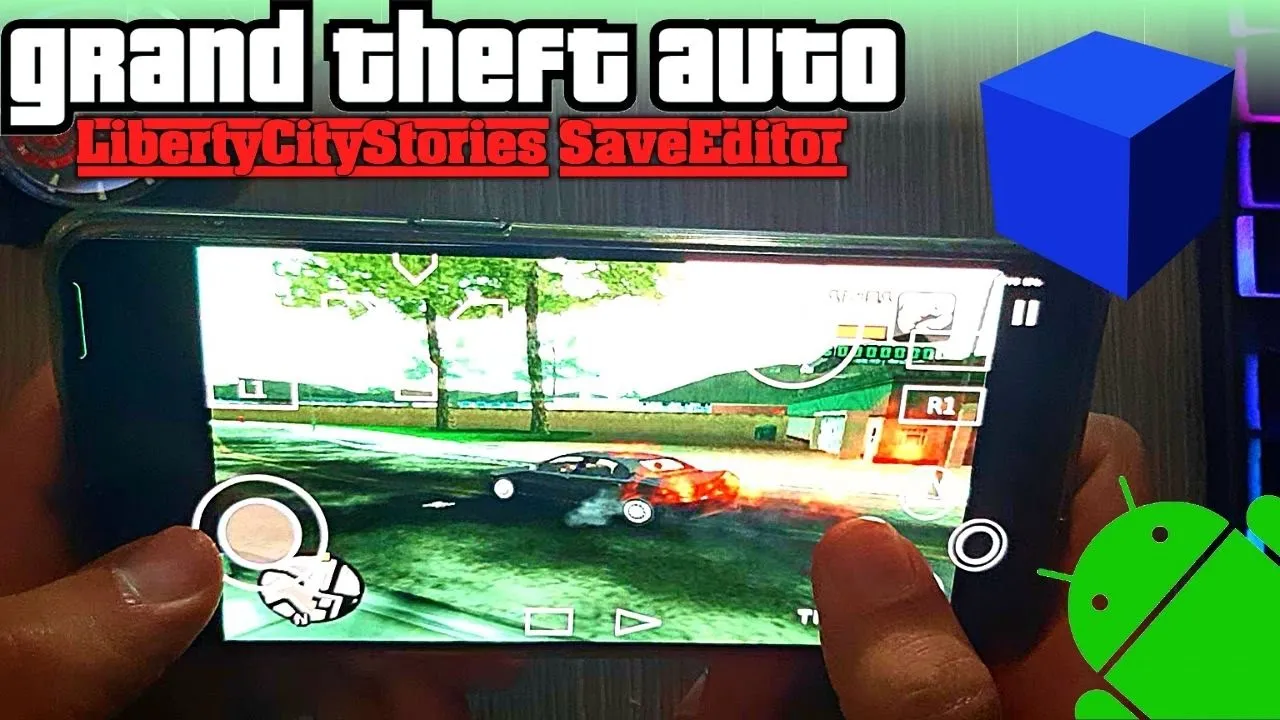 GTA Liberty City Stories - PS2 Emulator Android Gameplay - Aether SX2 APK - GTA LCS Mobile - 2022