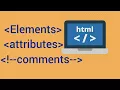 Part 8 - HTML tutorial for beginners elements and attributes tag attributes and tag elements
