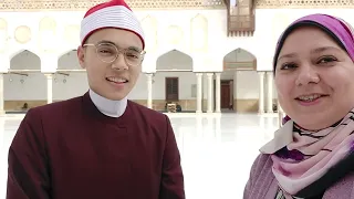 مفاجأة احتفال الجامع الأزهر كليب الأزهر بيت القرآن المنشد عبد الرازق الشهاوي الجامع الأزهر 
