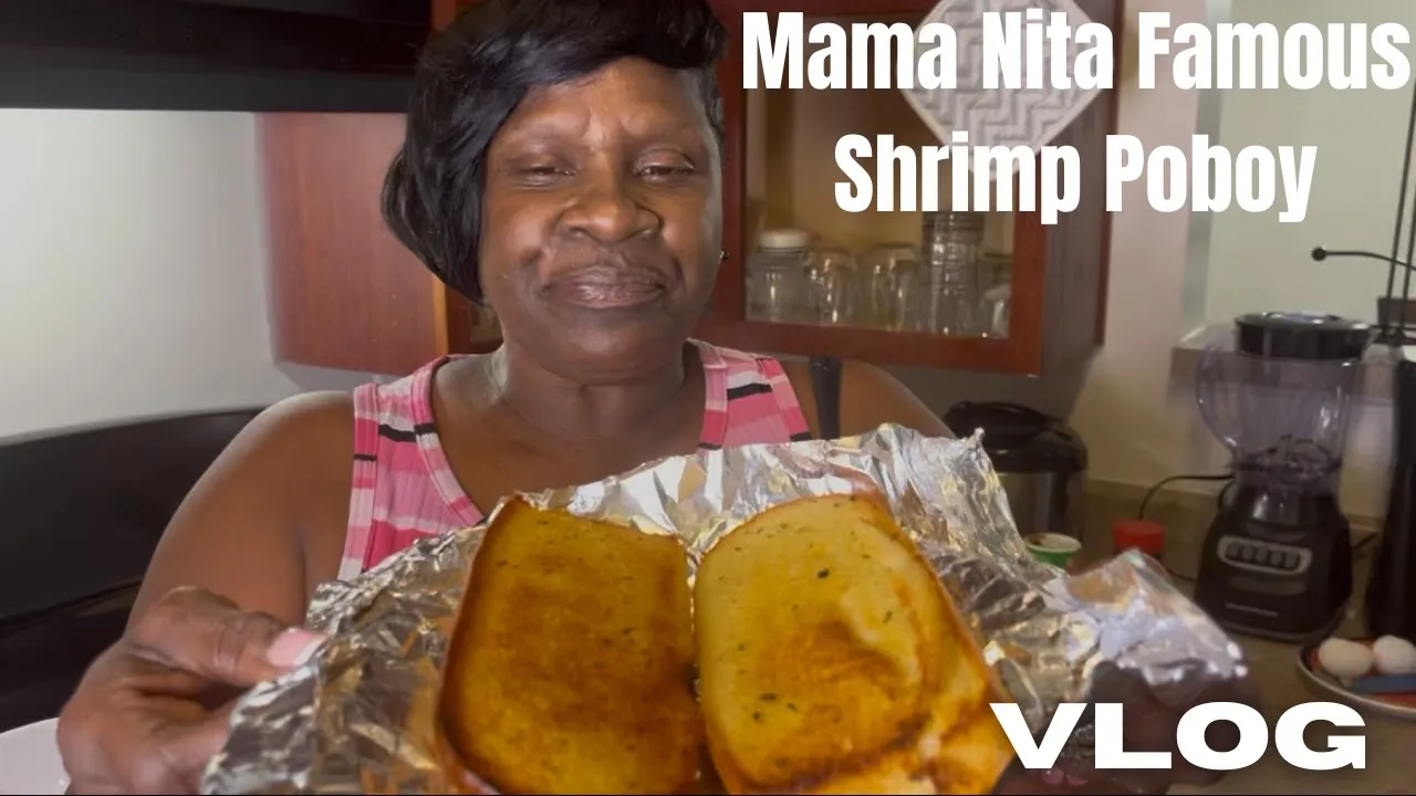 New Orleans Style Shrimp Po Boy