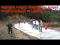 Lagu Batu Jomba Terbaru ll Progres Penimbunan Jalan Kali Ini Menggunakan Karpet Untuk Penahan Lumpur