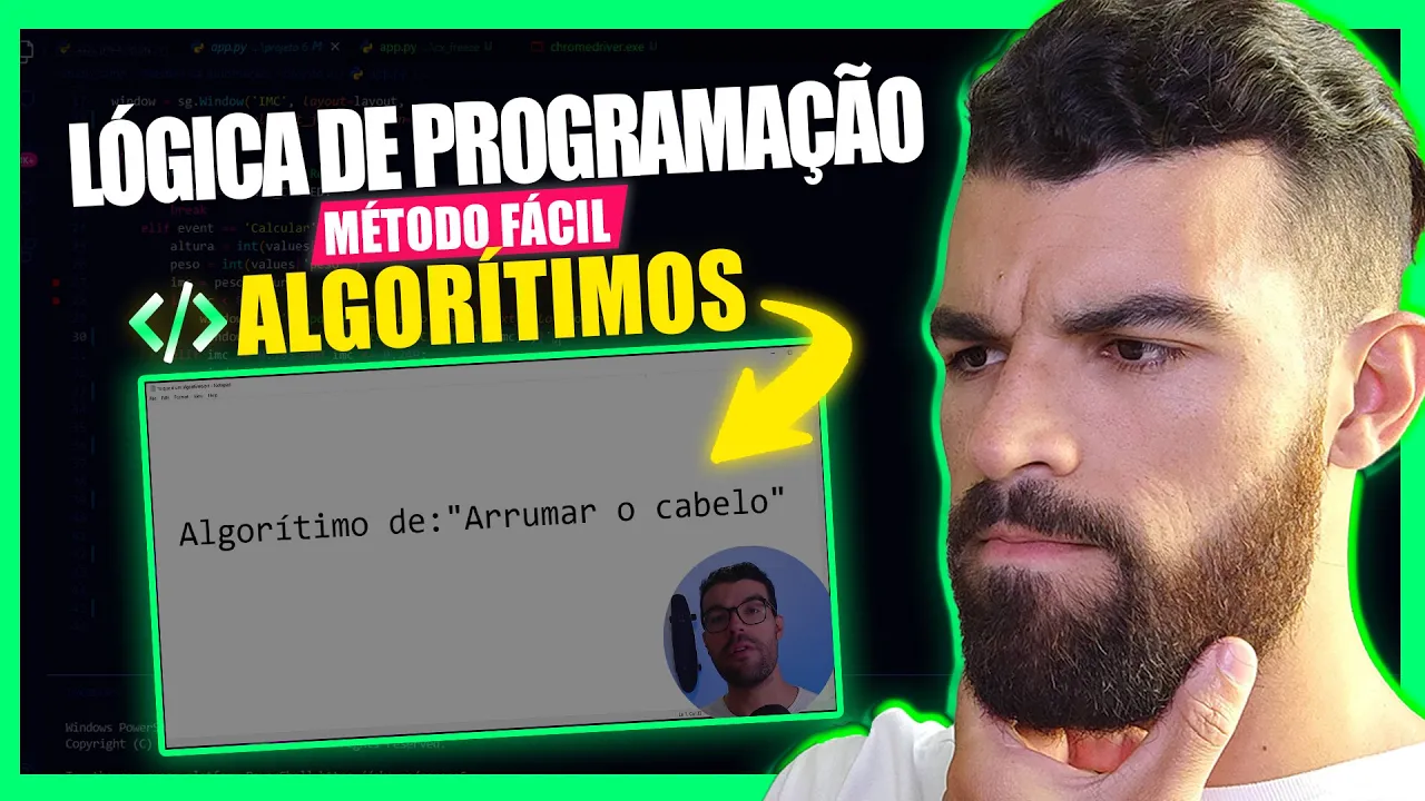 Curso Lógica de Programação #1 - Intro e Algoritmos [FÁCIL]