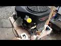 PREDATOR 22 HP vertical shaft motor first start up