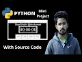 2 Python small project Stopwatch with source code Python mini project Stopwatch using Python