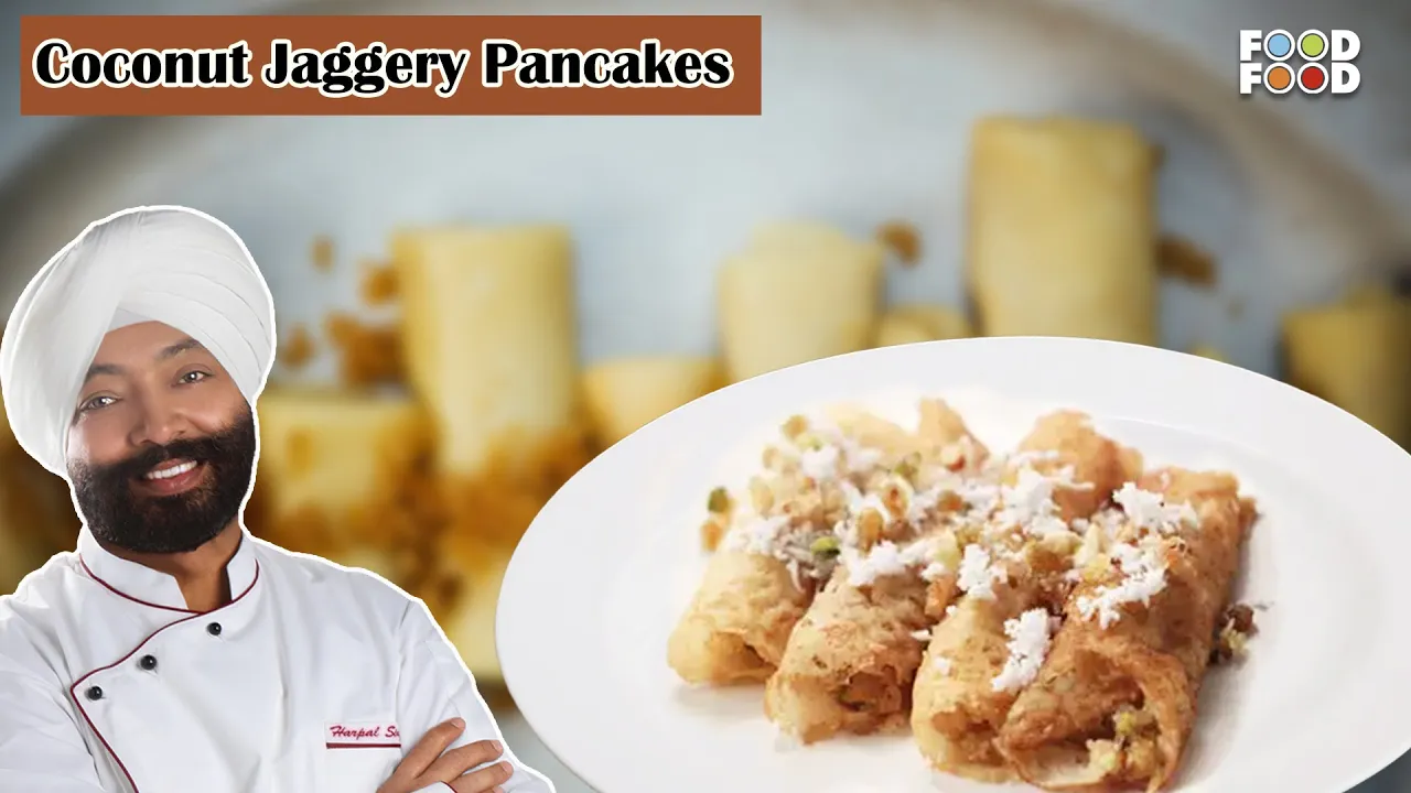 Satisfy Your Sweet Cravings with This Healthy and Delicious Coconut Jaggery Pancakes   FoodFood