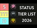 Warframe Status Tier List 2026 Edition