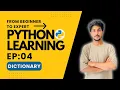 Dictionary in python Python Crash Course Complete in hindi Urdu