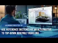 How to use Reference Sketches as an Alternative to Top-Down Assembly Modeling in SOLIDWORKS