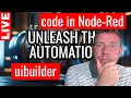 Code in Node-Red UIBuilder beginning