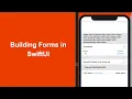 Building Forms in SwiftUI