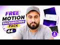 free motion backgrounds pack