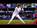 Luis Arraez Slow Motion Baseball Swing Hitting Mechanics Instruction Batting Stance
