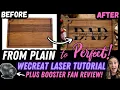 How to Laser Engrave Cutting Boards with 20W WeCreat Vision Laser Engraver