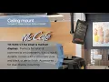 Telehook TV Ceiling Mount - Video 10 of 1