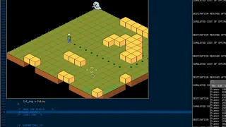 C SDL2 A-star pathfinding - ISO engine