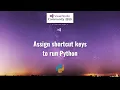 Assign shortcut keys to run Python program in Visual Studio 2019 Community