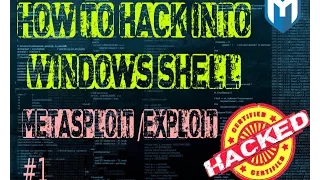 Metasploit Introduction to Metasploit and How to hack Windows Shell