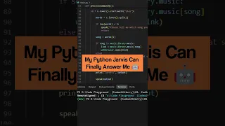 I Finally Built My Own AI Jarvis in Python Complete Project