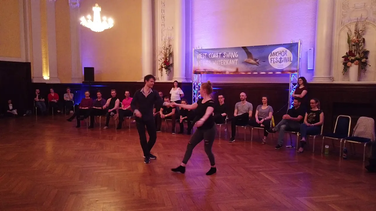 Clement Turpain & Anni Hellwagen - 3rd place Strictly Open - Anchor Festival 2019