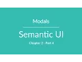 Semantic UI - Modals