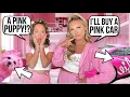 Download Lagu 24 HOURS OF DOING EVERYTHING IN THE COLOR PINK BARBIE CHALLENGE! 🛍😱💗
