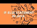 if-else statement - Java Control Statements Test Automation World