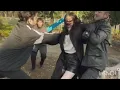 belly punch girl japanese fight