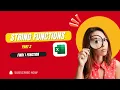 STRING FUNCTIONS Part 3 FIND MS Excel 1 min concepts