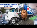 I Had My First Trucking Job Interview With PEPSI Pepsi Local Truck Driver Interview Process