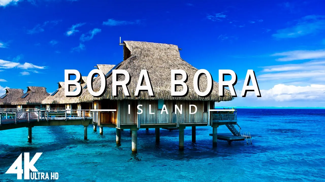 FLYING OVER BORA BORA (4K UHD) - Relaxing Music Along With Beautiful Nature Videos - 4K Video Ultra FLYING OVER BORA BORA (4K UHD) - Relaxing Music Along With Beautiful Nature Videos - 4K Video Ultra