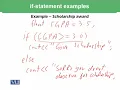 Control Structures if-statement examples Introduction to Computing CS101 - Topic120