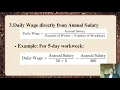 Lesson 1 P 1 Weekly Wages from an Annual Salary GRADE 11 SHS GEN MATH Q1 NUM AND ALGEBRA NA
