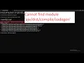 Cannot find module