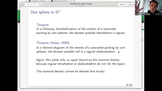 Maximally Dense Sphere Packings 
