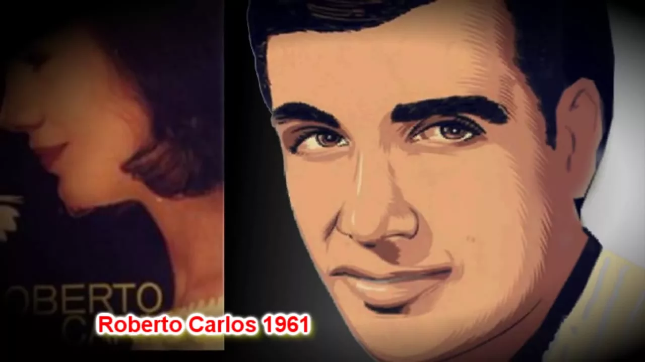 RARIDADE!!!!  ROBERTO CARLOS - cantando Bolero. 1961- "NAO É POR MIM"