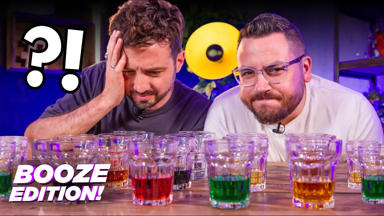 Guess the Alcohol Blind Taste Challenge