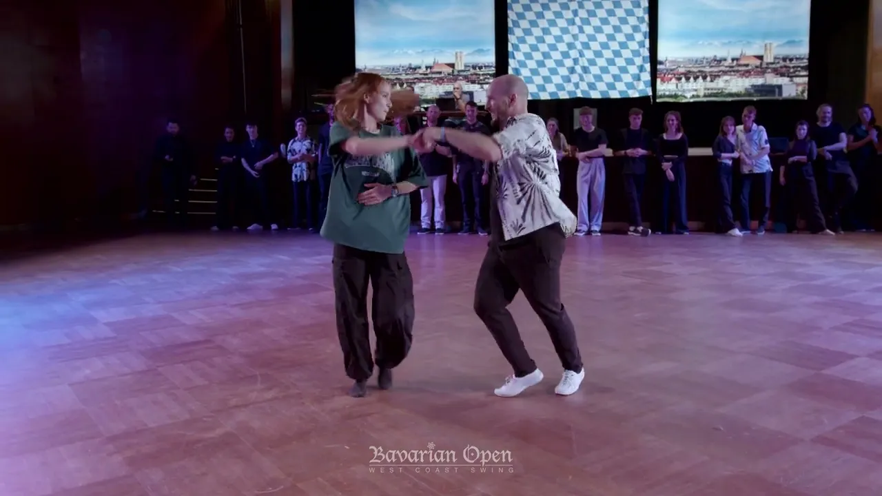 Guy Livneh & Clara Deiters - Advanced Jack&Jill Finals - Bavarian Open 2024