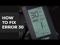How to fix Error 30 on your Ebike