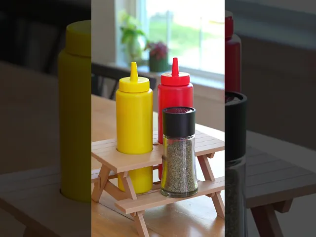 Picnic Table Condiment Caddy video thumbnail