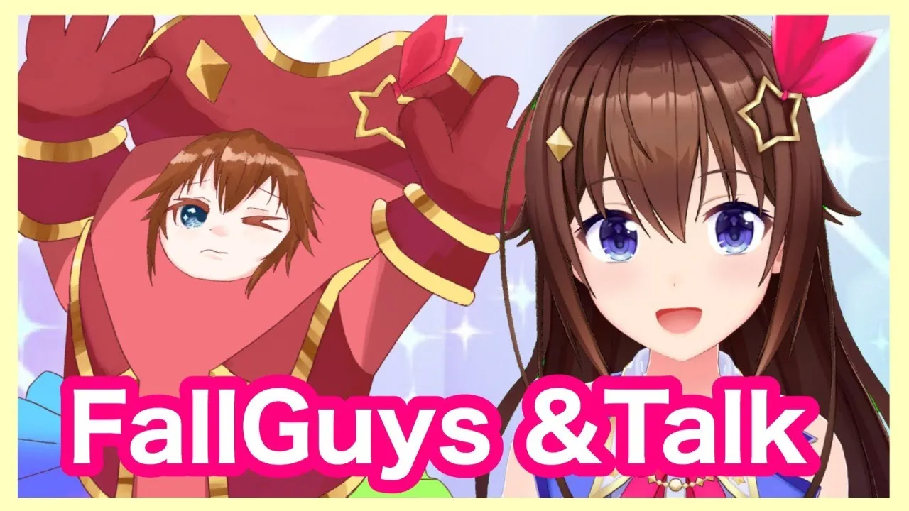 【Fall Guys＆Talk】お化粧したから色々やるのそら【＃ときのそら生放送】